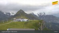 Archiv Foto Webcam Wengen: Bergstation Männlichen 07:00