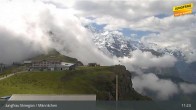 Archiv Foto Webcam Wengen: Bergstation Männlichen 10:00