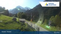Archived image Webcam Klosters Monbiel Car Park 07:00