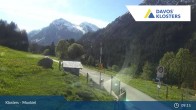 Archived image Webcam Klosters Monbiel Car Park 08:00