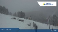 Archiv Foto Webcam Klosters: Monbiel Parkplatz 14:00