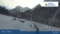 Archived image Webcam Klosters Monbiel Car Park 08:00