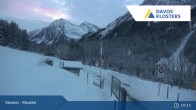 Archiv Foto Webcam Klosters: Monbiel Parkplatz 07:00