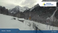 Archiv Foto Webcam Klosters: Monbiel Parkplatz 08:00