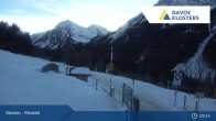 Archived image Webcam Klosters Monbiel Car Park 08:00