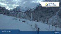 Archiv Foto Webcam Klosters: Monbiel Parkplatz 07:00