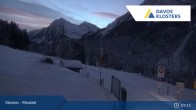 Archived image Webcam Klosters Monbiel Car Park 06:00