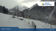 Archived image Webcam Klosters Monbiel Car Park 08:00