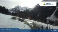 Archived image Webcam Klosters Monbiel Car Park 08:00