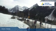 Archived image Webcam Klosters Monbiel Car Park 10:00