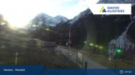 Archiv Foto Webcam Klosters: Monbiel Parkplatz 06:00