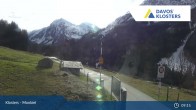 Archiv Foto Webcam Klosters: Monbiel Parkplatz 08:00