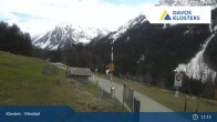 Archiv Foto Webcam Klosters: Monbiel Parkplatz 10:00