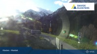 Archiv Foto Webcam Klosters: Monbiel Parkplatz 07:00