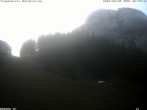 Archived image Webcam Taubensteinbahn - mountain station 05:00