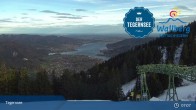 Archived image Webcam Wallbergbahn by Lake Tegernsee (1635m) 06:00