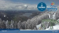 Archived image Webcam Wallbergbahn by Lake Tegernsee (1635m) 14:00
