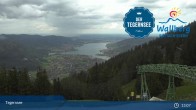 Archived image Webcam Wallbergbahn by Lake Tegernsee (1635m) 12:00