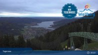 Archived image Webcam Wallbergbahn by Lake Tegernsee (1635m) 00:00