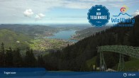 Archived image Webcam Wallbergbahn by Lake Tegernsee (1635m) 08:00