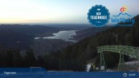 Archived image Webcam Wallbergbahn by Lake Tegernsee (1635m) 00:00