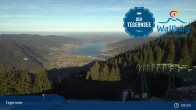 Archived image Webcam Wallbergbahn by Lake Tegernsee (1635m) 08:00