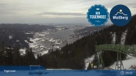 Archived image Webcam Wallbergbahn by Lake Tegernsee (1635m) 08:00