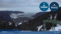 Archived image Webcam Wallbergbahn by Lake Tegernsee (1635m) 16:00