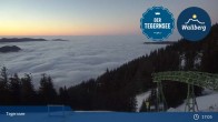 Archiv Foto Webcam Wallbergbahn am Tegernsee (1635m) 02:00