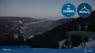 Archived image Webcam Wallbergbahn by Lake Tegernsee (1635m) 06:00