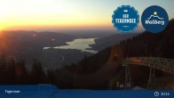 Archiv Foto Webcam Wallbergbahn am Tegernsee (1635m) 02:00