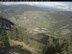 Archiv Foto Webcam Laber Bergbahn: Blick nach Oberammergau 09:00