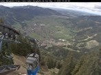 Archiv Foto Webcam Laber Bergbahn: Blick nach Oberammergau 13:00