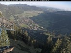 Archiv Foto Webcam Laber Bergbahn: Blick nach Oberammergau 06:00