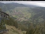 Archiv Foto Webcam Laber Bergbahn: Blick nach Oberammergau 09:00