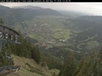 Archiv Foto Webcam Laber Bergbahn: Blick nach Oberammergau 11:00