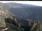 Archiv Foto Webcam Laber Bergbahn: Blick nach Oberammergau 05:00