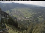 Archiv Foto Webcam Laber Bergbahn: Blick nach Oberammergau 15:00