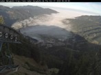 Archiv Foto Webcam Laber Bergbahn: Blick nach Oberammergau 07:00