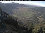 Archiv Foto Webcam Laber Bergbahn: Blick nach Oberammergau 13:00