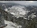 Archiv Foto Webcam Laber Bergbahn: Blick nach Oberammergau 07:00