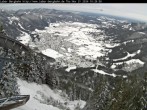 Archiv Foto Webcam Laber Bergbahn: Blick nach Oberammergau 09:00