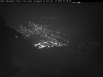 Archiv Foto Webcam Laber Bergbahn: Blick nach Oberammergau 23:00