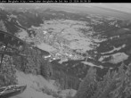 Archiv Foto Webcam Laber Bergbahn: Blick nach Oberammergau 06:00