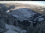 Archiv Foto Webcam Laber Bergbahn: Blick nach Oberammergau 07:00