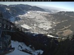 Archiv Foto Webcam Laber Bergbahn: Blick nach Oberammergau 11:00