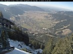 Archived image Webcam Laber mountain lift 13:00