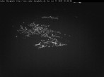 Archiv Foto Webcam Laber Bergbahn: Blick nach Oberammergau 23:00