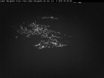 Archiv Foto Webcam Laber Bergbahn: Blick nach Oberammergau 23:00