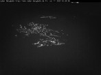 Archiv Foto Webcam Laber Bergbahn: Blick nach Oberammergau 01:00